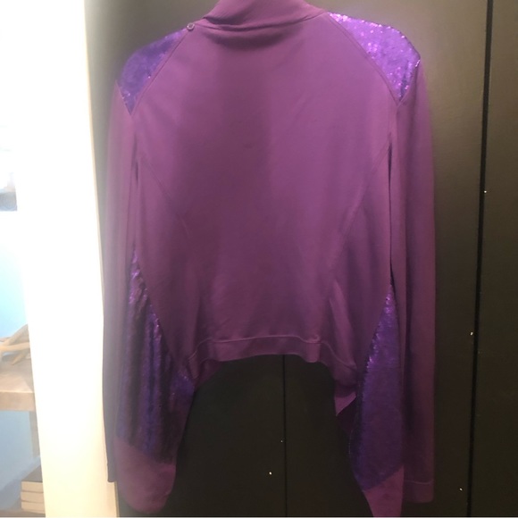 Rachel Roy Signature Purple sequin jacket - Picture 4 of 7